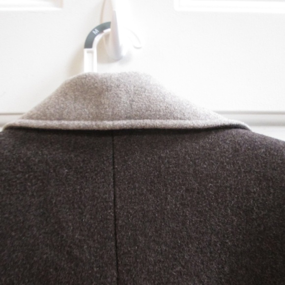 Vtg FORECASTER women's gray thigh length WOOL Jacket Sz 8 USA Made - Picture 10 of 16